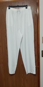 Silky white pants (szXL)
